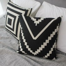 러프 소파 쿠션(솜포함) 45x45 북유럽의겨울 H 2P