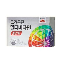 고려은단 멀티 비타민 올인원 1개월분 종합 남성 여성 피로회복 비타민 영양제, 6박스, 180정