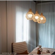 라탄전등갓 라탄조명 소중대, 소