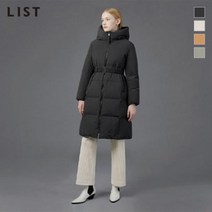 리스트 벨티드 후드 덕다운 점퍼 TSDJPL82020