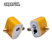 인기! 10PCS 3mm 두께 3d 프린터 히팅 블록 Ultimaker/Makerbot 용 코튼 핫 엔드 노즐 단열