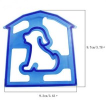 식빵틀 빵틀 베이킹 도구 툴 샌드위치 빵 커터 금형 DIY 식품 절단 어린이 점심 비스킷 제빵 도구 주방 악