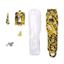 전기 헤어 클리퍼 쉘 키트 위장 이발사 상점 스타일 무선 트리머 DIY 하우징 커버 WAHL 8148 / 8591, Yellow