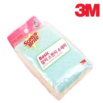 유아식기 그릇닦기 국산 3M 수세미 10개 산업용 신혼집 화장실청소 가정용 주방 가게, 상세페이지참조
