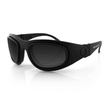 Bobster Eyewear BSSA201AC 스포츠 및 스트리트 2 컨버터블 선글라스 블랙 프레임/렌즈 3개 3617699279