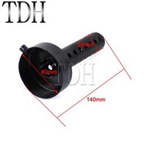 가변배기 자동차 머플러 튜닝할리 혼다 bmw 가와사키 스즈키 용 db 킬러 배플 내부 35mm-60mm 범용 조절 탈착식 소음기 배기, bk-60