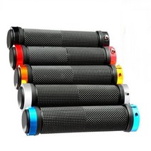 MTB 자전거핸들그립 알루미늄 고급손잡이 4가지색상, 블루