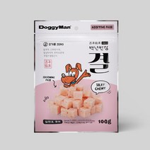 백년반상 결 칠면조 큐브 애견 간식100g, 18개