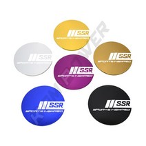 휠 용품 알루미늄 합금 62MM 센터 캡 레이 림 허브 4 개 CE28 TE37 ZE40 VOLK 휠 커버, 06 SSR_01 4PCS SILVER