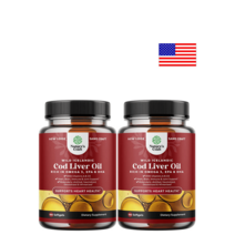 Liver 2통 x Oil Cod Craft Natures 대구간유 100캡슐 미국 효능, 미국NaturesCraftCodLive