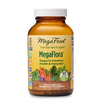 메가푸드 메가플로라 20빌리언 CFU 프로바이오틱 유산균 캡슐, 90개입, 1개