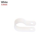 견고한 10/100Pcs 11mm 자동차 배선 하네스 패스너 클립 케이블 파이프 타이 랩 클램프 오일 빔 라인 푸시, 한개옵션1, 03 100pcs