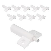 T형 댐퍼 스무버 날개형 가구 문짝 충격 방지 완충기, 10개 세트