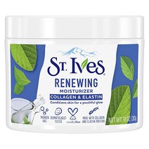 St. Ives 세인트이브스 세인트 페이스 모이스처라이저 건조한 피부용 파라벤 프리 및 논코메도제닉 283.4g(10온스) 285527