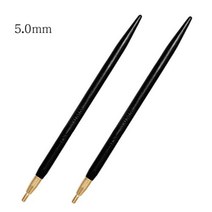 Fenrry SKC 샌들 우드 원형 뜨개질 바늘 크로 셰 짜기 핀 바느질 도구 스웨터 제직 DIY 니트 액세서리, 5MM