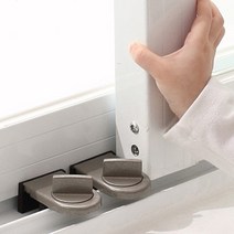 베란다 미닫이문 창문 샷시 잠금락 클램프 고정장치