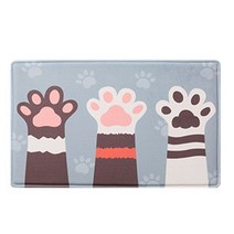 길그리 고양이 발바닥 발매트, 그레이