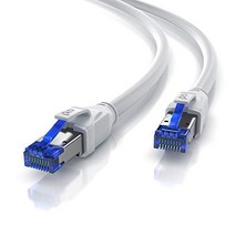 CSL - 10m CAT 8.1 네트워크 케이블 40Gbits - LAN 케이블 패치 케이블 데이터 케이블 - CAT 8 고속 기가비트 이더넷 케이블 - 40000Mbits 광섬유 속도 - S/FTP PIMF 차폐 RJ45 커넥터 -14395, 20m, 검은색