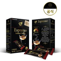 G7 G7커피 아라비카 에스프레소 15팩, 37.5g