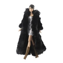 바비 인형 옷 16 스케일 드레스 코트 복장 11.5 인치 30cm 다양한 스타일 선물 액세서리 12, [02] Black-2pcs Clothes, [01] fit 11.5 inch doll