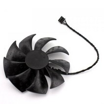 [해외] EVGA RTX2080 RTX2080ti FTW3 그래픽 비디오 카드 냉각 팬용 원본 PLD09220S12H DC12V 0.55A, Fan 2