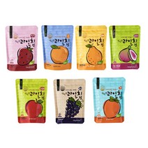 우리아이 일주일 간식 아비삭과일칩 7종세트
