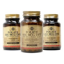 솔가 엽산 666mcg DFE 400mcg 250타블렛 (품질 보증) Folate, 1.666mcg DFE(400mcg) 250정
