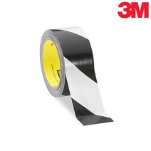 3M 5700 바닥 사선 라인테이프 블랙 화이트 50.8mm X 32.8M