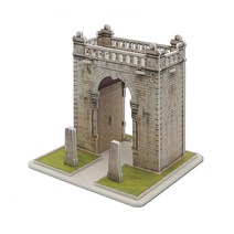 썬42520 [SΘN] 만들기놀이 랜드마크모형 주택모형 발명품만들기 공작재료 종이조립, iШi_ 독립문 건물 건축 조립 모형 DIY 만들기, Ш본상품선택Ш