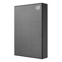 씨게이트 원 터치 5TB 휴대용 USB 3.0 외장하드-Space Grey (미국정품)