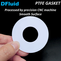 PTFE 가스켓 BSPP 플랜지 위생 실린더 플랫 링 5 6 8 10 12 15 18 20 30 mm 압력 게이지 개, 60 ID 15mm x OD 25mm_01 2MM