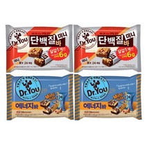 오리온 닥터유 에너지바 미니 330gx2개+단백질바 337.5gx2개, 4개
