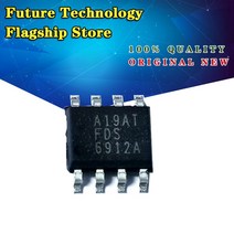 (10piece)100% 새로운 FDS4410 FDS6912A FDS9435A FDS6673BZ MP2305DS LD7522PS MC4558L APL5915 RT8105 BP, 10 FDS6912A