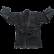주짓수 도복 탑 브라질 전용 재킷 흰색 벨트 포함, Black+A4