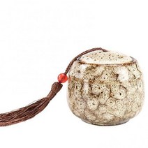 애완동물 유골함 고양이 강아지 패던트 기념함 dog small ceramics 목걸이, 베이지
