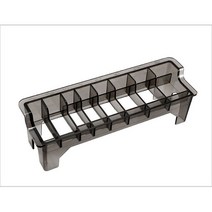 8 그리드 가이드 제한 빗 보관 상자 전기 헤어 클리퍼 랙 홀더 주최자 케이스 128, [04] Black Storage Box