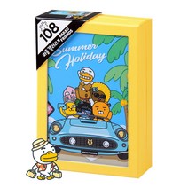 카카오프렌즈 직소퍼즐 108조각 서머 홀리데이 갤러리(액자 포장 겸용), 108개