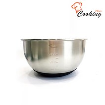 쿠킹플러스 안미끄러지는 실리콘바닥 스텐볼 두가지사이즈