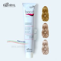 바코 염색약 100ml 황금빛 골드염색 밝은갈색 (산화제포함) 미용실정품, 9.32 밝은보라빛금색