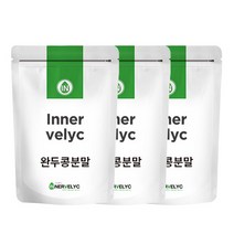 이너블릭 완두콩가루 1kg 완두콩 100%, 3개