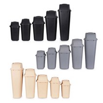 40리터 휴지통 스윙휴지통 대형쓰레기통 40L, 40L 베이지, 하부만(오픈형), 1개