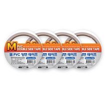 [M시리즈 양면테이프 PVC 25mmx10M(2롤)