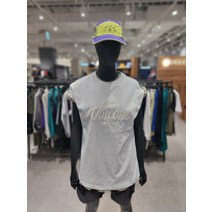 볼컴 남여공용 스크립트 자수 컴포트핏 티셔츠 VA222TS032 MG