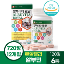 캐나다 알부민 1650mg 120정 2개월분 2통, 6통