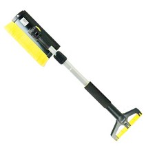 RV SUV 제설기 노란색 성에제 거기 용품 물기제 자동차 차량 스크 래퍼 털이개 세차, RV SUV제설기(노랑색)