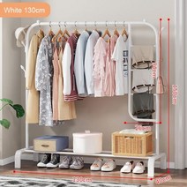 스탠드헹거 옷걸이 공간활용 튼튼한 이동식 철재, W-130-Sock Rack