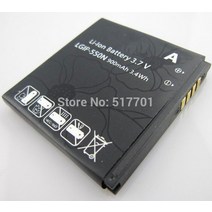 LG GD510 GD880 미니 KV700 S310 용 ALLCCX 배터리 LGIP-550N, 한개옵션1, 한개옵션0