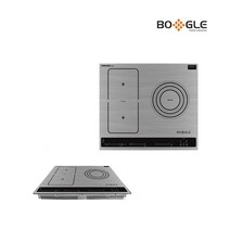 보글 프리존 하이브리드 인덕션 3구 전기레인지, 스탠드형 150mm