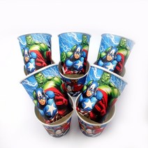 10pcs avengers 파티 용 종이 접시, 10pc Gift Bags