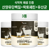 식약처해썹인증 산양유 단백질 mbp 가루 뼈엔엠비피 MBP단백질 유단백 추출물 분말 장용성 락토페린 유산균 코팅 뼈건강엔 저분자 가수분해 BCAA 보충제 농축 분리 유청 네델란드산, cms고트3개드림